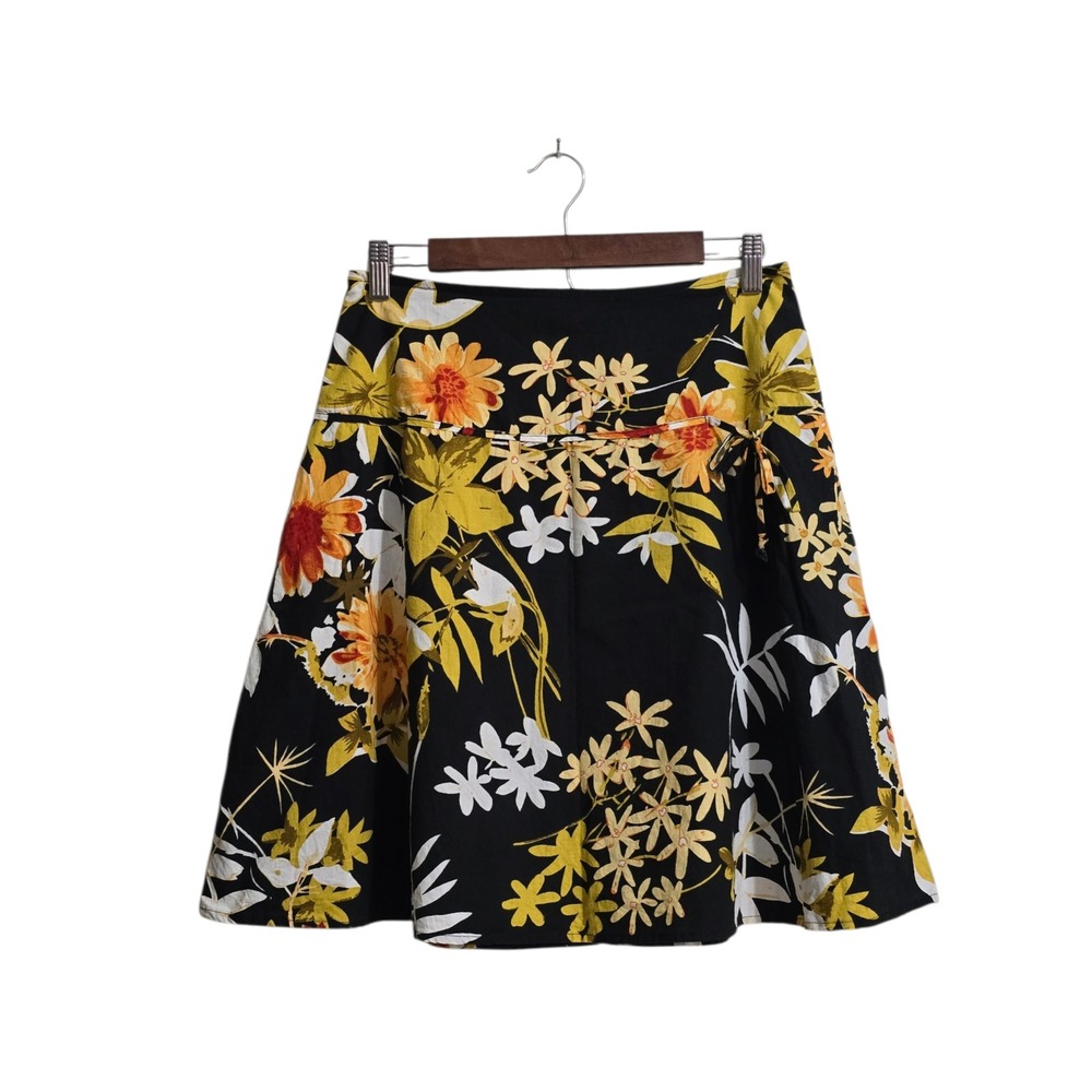 Mix Nouveau Y2K Floral A-Line Skirt Sz 8